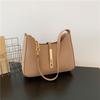 Bolso Casual para Mujer 2024 Nuevo para Viajes Verano Casual Elegante Bolso de Gran Capacidad Hermoso Cierre de Moda Bolso Media Luna