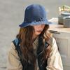 Nuevo Estilo Sombrero de Sol de Fábrica para Mujer Verano Plegable de Bolsillo Sombrero Cubo Sombrero de Pescador para Exteriores Venta al por Mayor Sombrero de Sol