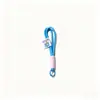 Chaveiro de Nylon Trançado de Camada Dupla Acessórios Cordão para Bolsa Mosquetão Boneca de Pelúcia Corrente para Celular Cordão Pingente Acessórios