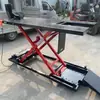 Plataforma Elevadora Eléctrica Neumática Hidráulica para Motocicletas Plataforma de Trabajo de Mantenimiento Soporte Elevador para Motocicletas