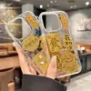 Pegatinas de Teléfono Móvil Chapadas en Oro 999: ¡Princesa, Por Favor Hazte Rica! Pegatinas para Teléfono Móvil Casa del Tesoro, Cinco Dioses de la Riqueza del Camino. Pequeños Regalos para Clientes