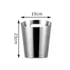 Nuevo Cubo de Champagne Elegante Cubo de Hielo de Acero Inoxidable Cubo Grande Comercial para Enfriar Vino Bar Ktv Cubo de Hielo para Vino