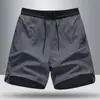 En Stock Verano Nuevo Estilo Bajo Precio Cinco Puntos Seda de Hielo Tallas Grandes Pantalones Cortos para Hombre, Deportes al Aire Libre Sueltos Casuales para Hombres Grandes y Altos, Delgados