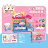 Color de harina de trigo barro máquina de helado de fideos diy plastilina piedra arcilla plástica traje juguetes para niños de jardín de infantes