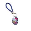 Llavero de cuerda trenzada creativo de la serie Hello Kitty de Amazon, colgante de coche creativo Dunhuang de cuero con dibujos animados