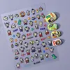 Adesivos de Unha Fofos 5D Em relevo Estéreo Criativos DIY Adesivos de Nail Art para Crianças Estilo SL