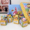 Juguete Creativo de Moda Dibujo Animado Figura Linda Frijol Pequeño Lindo Caja Sorpresa Adorno Mini de Escritorio Exquisito Juguete Pequeño Sorpresa para Niños