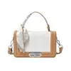 Bolsa de Mão Pequena Estilosa Nova da Primavera 2026 Bolsa Feminina Tendência Bolsa de Ombro Transversal Fashionable Bolsa de Mão Quadrada Pequena Chique