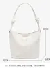 Mini Bolsa de Ombro Estilo Coreano para Mulheres, Nova Simples Cor Sólida Moda Tendência Casual Versátil para o Dia a Dia Bolsa de Ombro