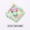 Fruta Dibujo Animado Lindo Marco de Fotos diy Gel Crema Funda para Teléfono Accesorios para el Cabello Vaso de Agua Calcomanía Tarjeta Coo Accesorios de Joyería de Resina