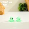 Novo Modelo de Polvo Pequeno Luminoso Multicolorido Simulado DIY Ímã de Geladeira Materiais de Decoração para Enfeites de Animais Caseiros Atacado