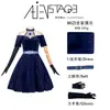 Disfraz de cosplay para escenario de forma especial MIZi Clematis terciopelo dorado elegante vestido atuendo de cosplay de Halloween
