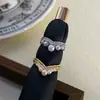 Anel Aberto de Pérola em Forma de Concha com Zircônia de Fileira Única para Mulheres, Estilo de Nicho de Luxo, Empilhável com Coroa, Anel Exquisito Personalizado para Dedo Indicador