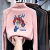Camiseta base de manga larga con cuello alto para niños De Rong, nuevo estilo otoño/invierno, top casual para niños y bebés, ropa de otoño para niños pequeños