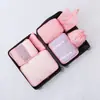 Conjunto de Sacos de Armazenamento para Viagem 2026, Sacos para Embalar Artigos de Higiene Pessoal e Roupas Íntimas, Sacos de Armazenamento, Sacos Organizadores para Roupas e Sapatos de Mala