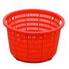 Cesta Extra Grossa Plástico Redondo Cesta de Frutas Agrícolas Extra Grande Cesta de Melancia Engrossada Cesta Especial para Armazenamento de Vegetais