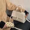 Bolso Vintage de Madera de Durazno para Mujer Bolso de Hombro Bolso Cruzado Bolso de Mano 2024 Nuevo Bolso de Mujer de Moda de Gran Capacidad Bolso Texturizado