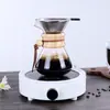 Cafeteira manual de vidro borossilicato em estoque atacado pote para compartilhar filtro conjunto de eletrodomésticos de café doméstico pote nuvem