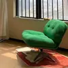 Sillón de Ocio Dewey Linger, Giratorio, Modelo de Diseñador para Salas Pequeñas, Sillón Sofá Perezoso