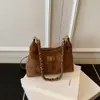 Bolso Retro Pequeño Transfronterizo para Mujer Otoño e Invierno 2026 Nuevo Bolso Cruzado Versátil de Moda Súper Popular de Hombro Único Bolso Tipo Empanada para Debajo del Brazo