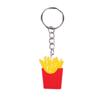 Chaveiro de comida americana com desenho japonês fofo para mochila escolar Amazon Aliexpress Xiyin Chaveiro