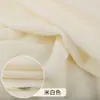 Tela de felpa cálida engrosada animal de peluche mascota perro gato cama hecho a mano bricolaje forro interior tela para ropa