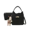 Bolsa Balde Tendência Estilo Coreano deste Ano para Mulheres, Novo Modelo Primavera 2026, Bolsa de Ombro Simples e Luxuosa, Bolsa Transversal Mãe e Filha