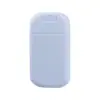 En stock, botella pulverizadora repelente de mosquitos portátil de 30 ml con forma de U, pequeña botella vacía reutilizable con gancho.