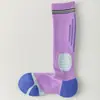 Calcetines de Compresión para Pantorrillas de Mujer, Estilo Primavera y Otoño, Tubo Largo, Suela de Toalla, Absorbentes de Sudor, Transpirables, Especiales para Yoga, Deportes y Running para Mujer