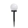 Lámpara de Bombilla Redonda Impermeable para Exteriores con Sensor de Luz Alimentada por Energía Solar para Decoración de Césped, Luz de Suelo para Jardín Fotográfico