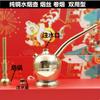 Jintai Nueva Cachimba de Manzana Gancho Latón Expulsor Automático de Cigarrillos Mano de Obra Exquisita Filtro de Cachimba Soporte para Cigarrillos Filtro Saludable