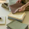 Lençol de Cama de Solteiro 100S Algodão de Fibra Longa Classe A, Algodão Puro com Toque Vintage, Lavado com Areia, Simples de Alta Contagem de Fios 100% Algodão para Cama de Solteiro/Casal
