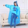 Capa de Chuva Descartável para Caminhada e Passeio ao Ar Livre Adulto Montando Área Cênica Alongada Espessada Turismo Capa de Chuva Descartável Transparente
