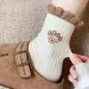 Atacado do Fabricante Meias Novas Outono e Inverno para Mulheres, Meias de Cano Médio, Meias Longas Fofas Estilo Japonês Outono e Inverno Tendência