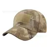 Boné de Baseball para Homens, Boné Militar para Treinamento ao Ar Livre, Boné Esportivo para Mulheres, Boné com Aba e Fita Mágica, Chapéu Camuflado com Proteção Solar e Aba Larga
