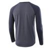 2022 Nova Camiseta Masculina de manga comprida da Amazon Comércio Exterior Masculina de Grande Tamanho Combinando Cores Casual Europeia e Americana Casual Loose Henry
