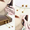 [Lianyun] Pendientes de Medicina Tradicional China con Cuentas Aromáticas, Pendientes de Fragancia Medicinal, Nube Auspiciosa Clásica, Vaina de Loto, Patrón de Nube Auspiciosa Estilo Chino