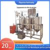 Equipamento de refino de óleo comestível Tanque de descoloração e desodorização de óleo de palma Máquina de refino de óleo de amendoim de colza Dephorus e degomagem