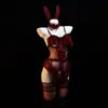 Sueño de Montaña de Primavera Lencería Sexy Uniforme de Chica Conejo Seductora Sexy Roja Linda Juguetona Atuendo Ajustado No Necesita Quitarse