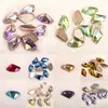 Weichen K9 - Cinturón de piel sintética con hebilla de alta calidad, cosido a mano, con cristales de imitación, para vestido de novia, accesorios de joyería