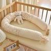 Roupa de Cama para Bebê Recém-Nascido Roupa de Cama para Bebê Algodão Puro Cama Almofada Anticolisão Bolsa Macia Travesseiro para Dormir de Lado Infantil Travesseiro Cilíndrico Longo