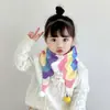 Bufanda Caliente de Panda para Niños de Otoño e Invierno Bufanda Triangular de Dibujos Animados Japoneses para Bebé Bufanda Unisex para Babear con Elementos de Dibujos Animados