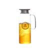 Hervidor de Agua Fría Doméstico de Vidrio de Borosilicato Alto a Prueba de Explosiones del Fabricante Cafetera Tetera Transparente Resistente a Altas Temperaturas Hervidor de Agua Fría Personalización
