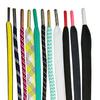 Ventas Directas de Fábrica Cuerda para Sombrero Hueca de Poliéster con Cabeza de Metal Cuerda para Sombrero de Algodón Puro Correa Plana para Sombrero de 1 cm