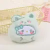 Touca de Ursinho Kt Desenho Animado Daruma Chaveiro Barulhento Pingente Boneca de Animal Pequeno Boneco Recheado Pendente de Bolsa Boneco para Pendurar