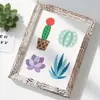 Moldura de Madeira Simples Personalizada Atacado Quadrada 4 Polegadas 10 Polegadas 12 Polegadas Molduras de Foto Atacado Decoração de Casa Presentes Molduras de Foto DIY