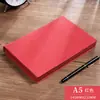 Cuaderno de banda A5 de piel de oveja para empresa, se puede imprimir logo, cuero suave de alta calidad, diario exquisito, libro para conferencias de trabajo