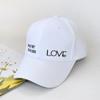 Gorra de Primavera y Verano para Mujer Estilo Coreano Bordada con Letras Casual Moda Estudiante Celebridad de Internet Cubre Rostro Gorra de Béisbol Variedad