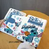 Funda azul linda de animal mascota para tableta iPad, adecuada para Air 8, con soporte giratorio, linda para Mini 6 y Pro de 13ª generación