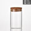 Garrafa de Vidro com Rolha de Cortiça de Boca Reta 53mm, Garrafa Tubo, Garrafa de Incenso, Garrafa de Agarwood, Garrafa dos Desejos, Garrafa de Mensagem na Garrafa, Garrafa para Cápsula de Cordyceps